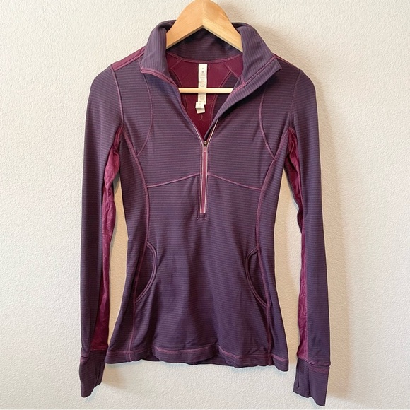 Lululemon Star Stunner Hyper Purple Lace Pullover - Picture 2 of 9